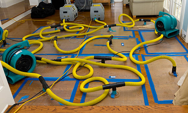 Professional Flood Damage Restoration technician working in Oceano, CA